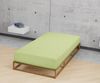 biberna Jersey-Elastic-Spannbetttuch 0077866, pistaziengrün, 1x 90x190 cm - 100x220 cm Bild 3