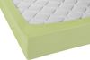 biberna Jersey-Elastic-Spannbetttuch 0077866, pistaziengrün, 1x 90x190 cm - 100x220 cm Bild 2