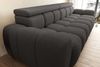 99rooms Alessio Bigsofa Boucle-Stoff ABRIAMO Graphit mit Sitztiefenverstellung Lieferung Wohnung Bild 4