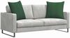 vidaXL Sofakissen 2 Stück Dunkelgrün 60 x 60 cm Cordstoff 42014037 Bild 3