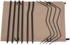 vidaXL Campingbetten 2 Stk. 180x60x19 cm Oxford-Gewebe und Stahl Taupe 312487 Bild 4