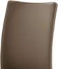Esszimmerstuhl >Muvo II< (2er Set) in Cappuccino - 43x103x52 (BxHxT) Bild 3
