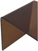 Vente-unique - SUZANA Bedside table Glas TransparentBraun - B 40 cm x H 40 cm x L 50 cm Bild 5