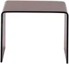 Vente-unique - SUZANA Bedside table Glas TransparentBraun - B 40 cm x H 40 cm x L 50 cm Bild 3