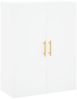 vidaXL Highboard Weiß 69,5x34x180 cm Holzwerkstoff 3195779 Bild 5