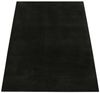 KADIMA DESIGN Teppich waschbar Unifarben Wohnzimmer schmutzabweisend Teppich Kurzflor, Läufer, Höhe: 14 mm, Florhöhe: 10 mm, 100% Polyester, Läufer, 60x100cm, Schwarz Bild 5