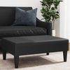 vidaXL Fußhocker Schwarz 77x55x31 cm Kunstleder 379562 Bild 1
