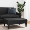 vidaXL Fußhocker Schwarz 77x55x31 cm Kunstleder 379562 Bild 3