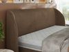 Polsterbett mit Lattenrost, Doppelbett Bettkasten, Bettgestell mit Gasdruckfeder - CAELA CLASSIC - 180 x 200 cm - Braun Velvet Bild 3