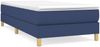 vidaXL Polsterbett, Stoff, 25,0 cm, Blau, 100x200 cm, Natur Bild 2