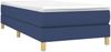 vidaXL Polsterbett, Stoff, 25,0 cm, Blau, 100x200 cm, Natur Bild 3