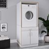 VCM Badmöbel Waschmaschinenschrank Rislo 921889 Weiß H. 162 x B. 67 x T. 48 cm Bild 3
