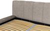 Polsterbett Doppelbett HAILEY 160x200cm in Stoff Sometimes Dunkelbeige Bild 2