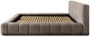 Polsterbett Doppelbett HAILEY 160x200cm in Stoff Sometimes Dunkelbeige Bild 5