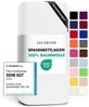 Jacobson Jersey Spannbettlaken Spannbetttuch Baumwolle Bettlaken (140x200-160x220 cm, Weiss) Bild 4