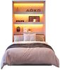 Schrankbett Concept Junior, 120x200 cm, Vertikal Bild 4