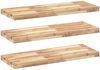 vidaXL Schweberegale 3 Stk. 100x30x4 cm Massivholz Akazie Unbehandelt 3279457 Bild 2