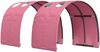vidaXL Bettgestell mit Tunnel 3 pcs Weiß und Rosa Holzwerkstoff 3423620 Bild 5