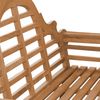 Marlborobank Caserta Teak Massivholz 150 cm Bild 5