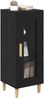 vidaXL Sideboard Schwarz Eichen-Optik 34,5 x 32,5 x 90 cm 880972 Bild 3