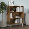 Sideboard Räuchereiche 69,5 x 32,5 x 90 cm Holzwerkstoff [817375] Bild 2