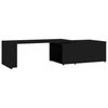vidaXL Couchtisch Schwarz 150x50x35 cm Holzwerkstoff 801338 Bild 2
