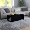 vidaXL Couchtisch Schwarz 150x50x35 cm Holzwerkstoff 801338 Bild 3