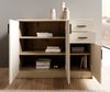 Kommode >Nelly< in Artisan Eiche Dekor / Cashmere - 109x86x50cm (BxHxT) Bild 5