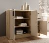Kommode >Nelly< in Artisan Eiche Dekor / Cashmere - 109x86x50cm (BxHxT) Bild 4