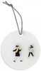 Räder Schneetag Glashänger Schneeballschlacht D. 7cm Bild 2
