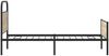vidaXL Bettgestell ohne Matratze 90x200 cm Sonoma-Eiche Holzwerkstoff 4100385 Bild 5
