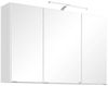 welltime Badmöbel-Set Florida, (2-St), Breite 100 cm, Waschtisch mit gewölbter Form Bild 4