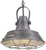 Hängeleuchte, Laternen-Design, silber, D 38 cm Bild 5