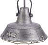Hängeleuchte, Laternen-Design, silber, D 38 cm Bild 4
