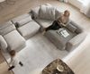 Wohnlandschaft Freestyle Pure 360x290 cm Strukturstoff Soft Grau Bild 4