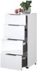 Kommode >Sean< in Weiß, - 45x99x40 cm ( BxHxT) Bild 5