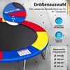 KIDUKU® Trampolin Randabdeckung Bunt Ø305 cm Federabdeckung reißfest Randschutz Bild 5