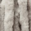 Flauschvorhang in Sondergröße - Türvorhang Breite: 140cm - Länge: 275cm, Hellgrau Bild 4