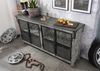 Sideboard Mango 180x40x90 grau lackiert HEAVY INDUSTRY #150 Bild 2