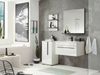 Badezimmer Spiegel Design-D in schwarz 80 x 85 cm Bild 4