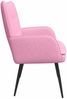 vidaXL 2-Sitzer Sofa Rosa 115 x 61 x 87 cm Stoff 42028912 Bild 5