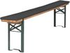 TexDeko Bankauflage Bierbankauflage 180CM 4,2cm XL mit Polsterung zum selber Aufziehen, (1 St), 180x25x4cm, waschbar & pflegeleicht Bild 4