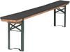 TexDeko Bankauflage Bierbankauflage 180CM 4,2cm XL mit Polsterung zum selber Aufziehen, (1 St), 180x25x4cm, waschbar & pflegeleicht Bild 5