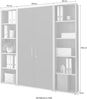 BMG Möbel Aktenschrank Office Edition 3 (Schrankwand Set, 3tlg) abschließbar, matt oder Hochglanz lackiert Bild 2