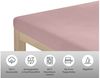 OTTO home Spannbettlaken Physalis Topper COMFORT, Jersey, Gummizug: rundum, (1 Stück), bis 10 cm Höhe, Bettlaken, Laken, in Comfort & Premium Qualität Bild 2