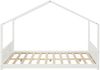 Hausbett Simo mit Matratze 140x200cm Weiß [en. casa] Bild 4