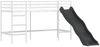vidaXL Kinder-Loftbett mit Rutsche Weiß und Anthrazit 90 x 190 cm 42020782 Bild 4