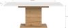 Esstisch ausziehbar Artisan Weiß 150-190cm modern elegant FSC-zertifiziert Bild 3