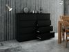 Raumhirsch Furniture Kommode, Sideboard, Kommode für das Schlafzimmer - Wohnzimmer (Maße: 100 × 39 × 101,5 cm, 8 Schubladen, Rollenschienen), viele Farbvarianten - Hochwertig & stabil Bild 4