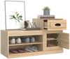 vidaXL Schuhschrank Sonoma-Eiche 100x42x60 cm Holzwerkstoff 816419 Bild 5